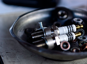 ゴム・プラスチックなど繊細なパーツにも使用可